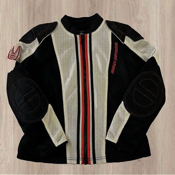 Authentic Motor Clothes Harley Davidson Mesh Riding Jacket - Picture 1 of 12